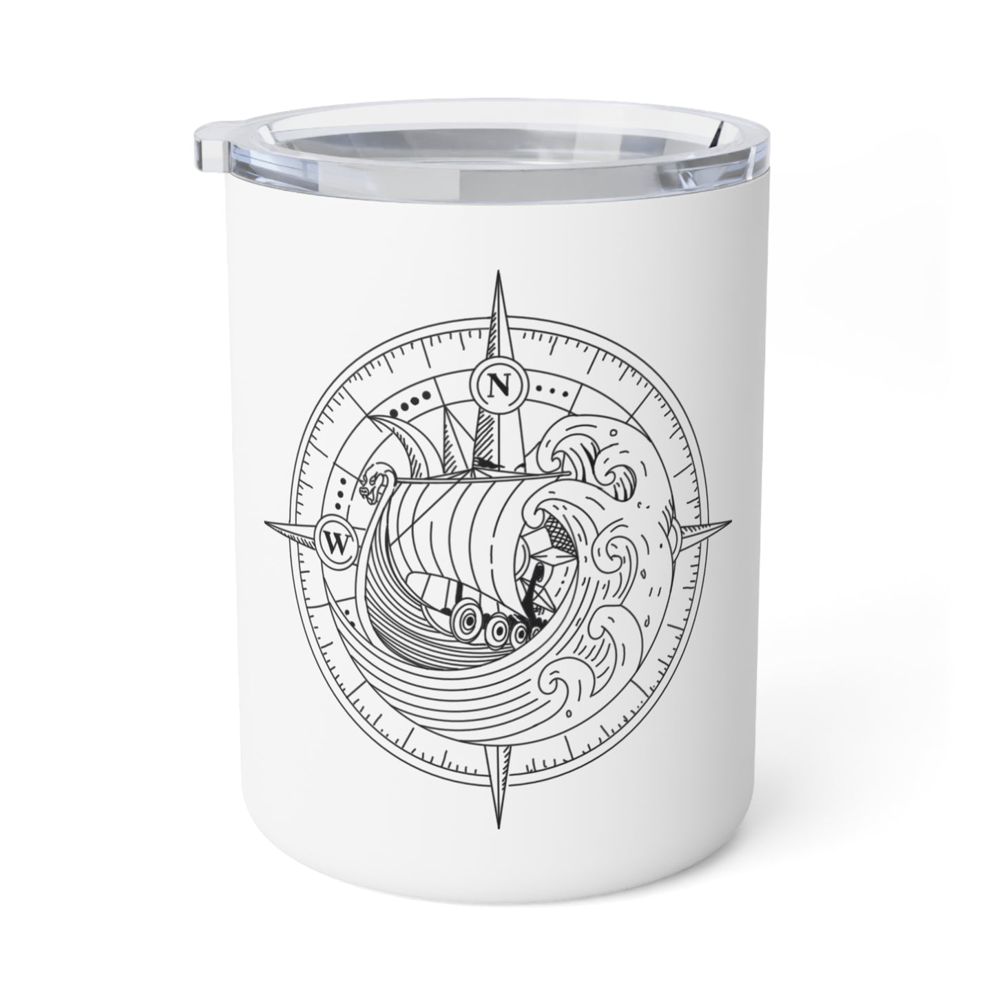 Nautical Adventure Insulated Coffee Mug - 10oz