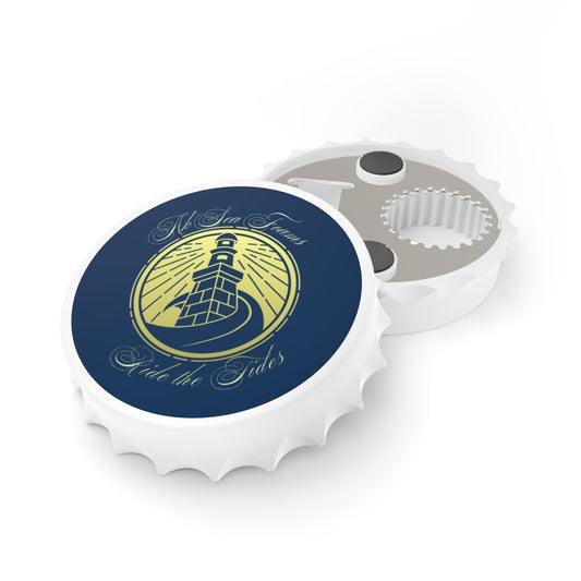 Bottle Opener - AK Sea Foams Logo Lighthouse Design
