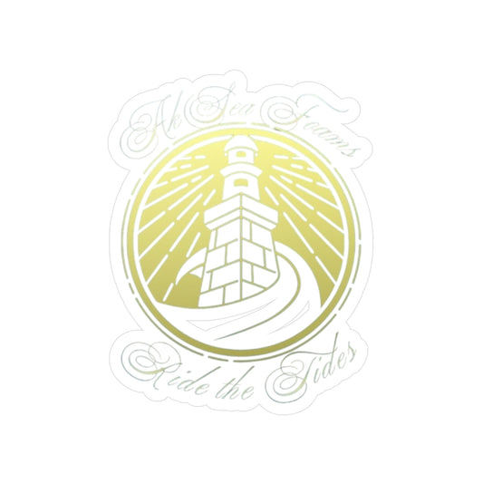 Vinyl Decal Sticker - Ak Sea Foams Lighthouse Logo