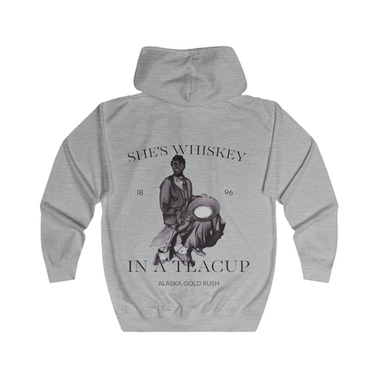 Alaska Gold Rush Woman Hoodie — Vintage Gold Miner Design